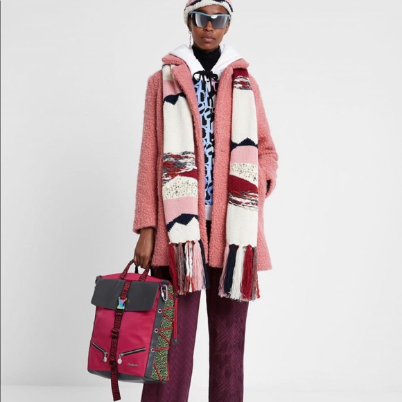 Desigual Kale Teddy Coat